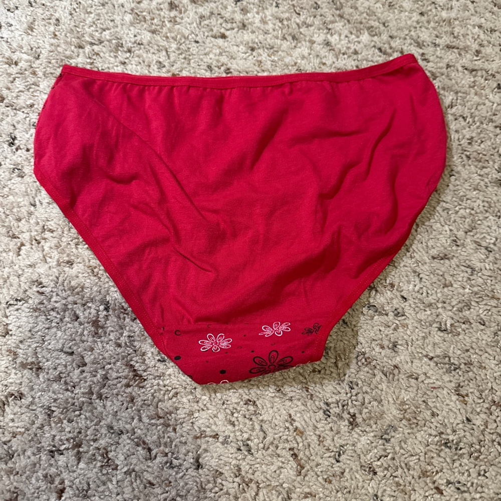 Women's Unbranded Panties XL Black Pink Red Beige 4-Pack - Picture 7 of 15